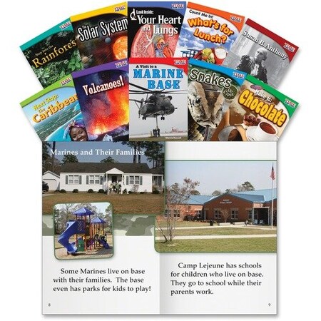 Shell Education Teacher Created Materials Informational Text Set 3, Grade 2, 10PK SHL16105